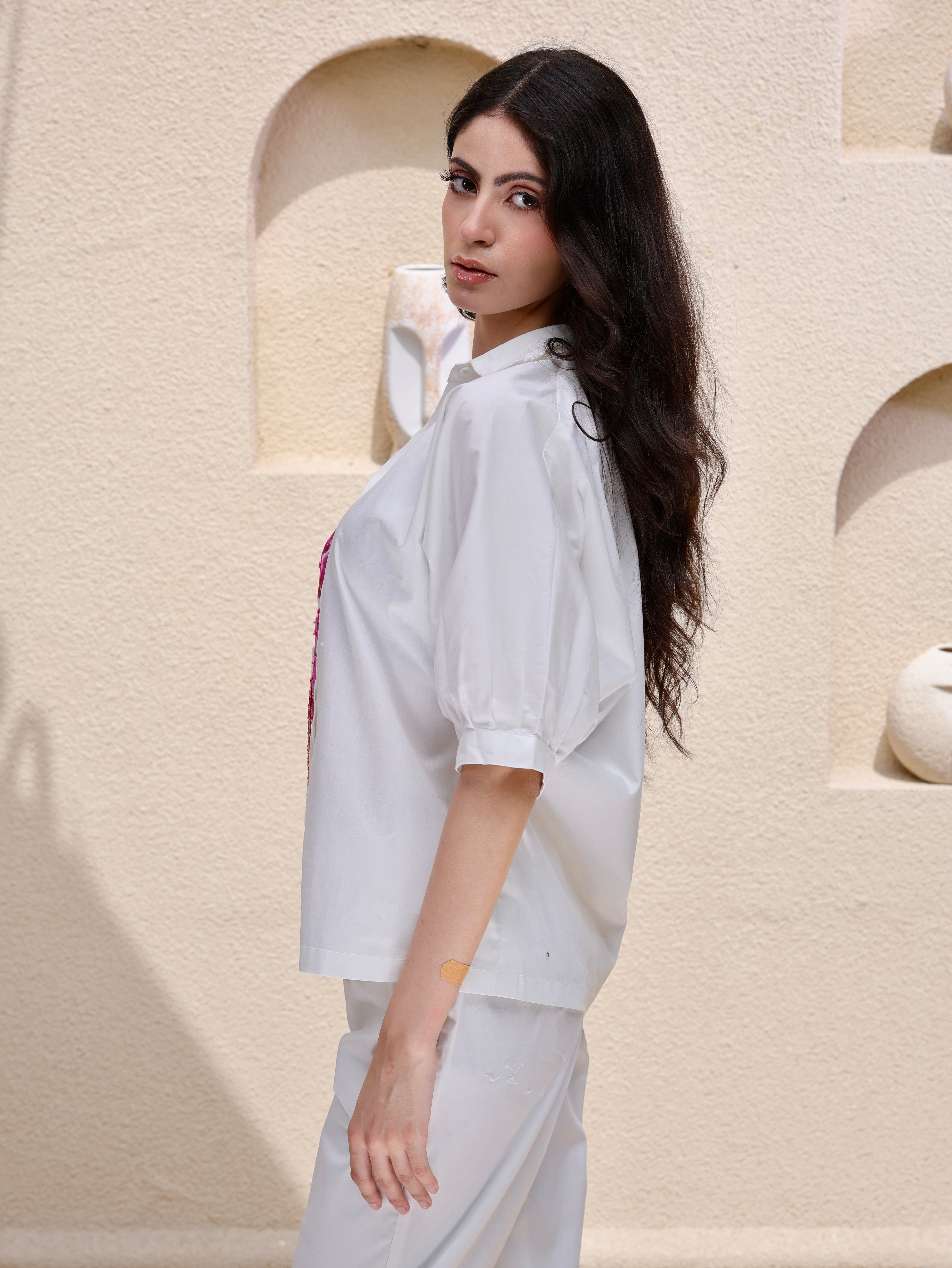 Tassel Tale Hand-Painted Premium Co-Ord Set